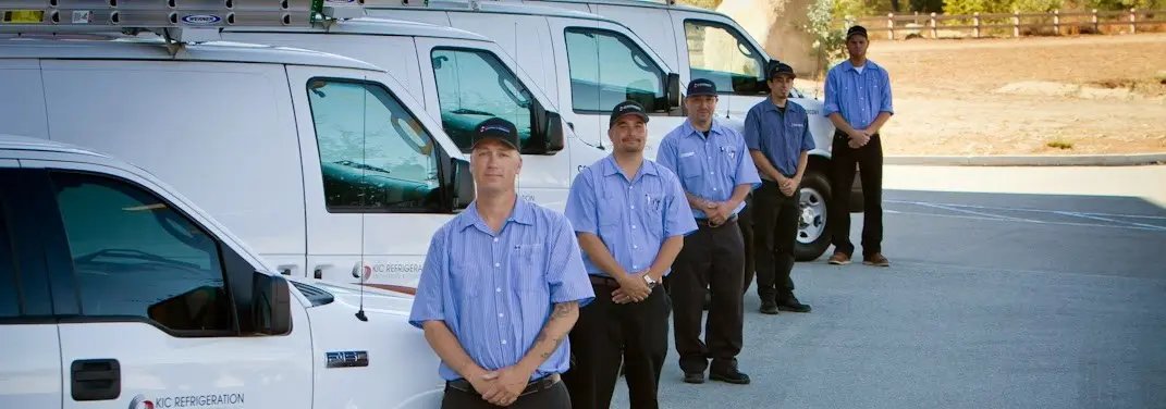 KIC Refrigeration crew ready for Mini Split Repair jobs across East Hemet